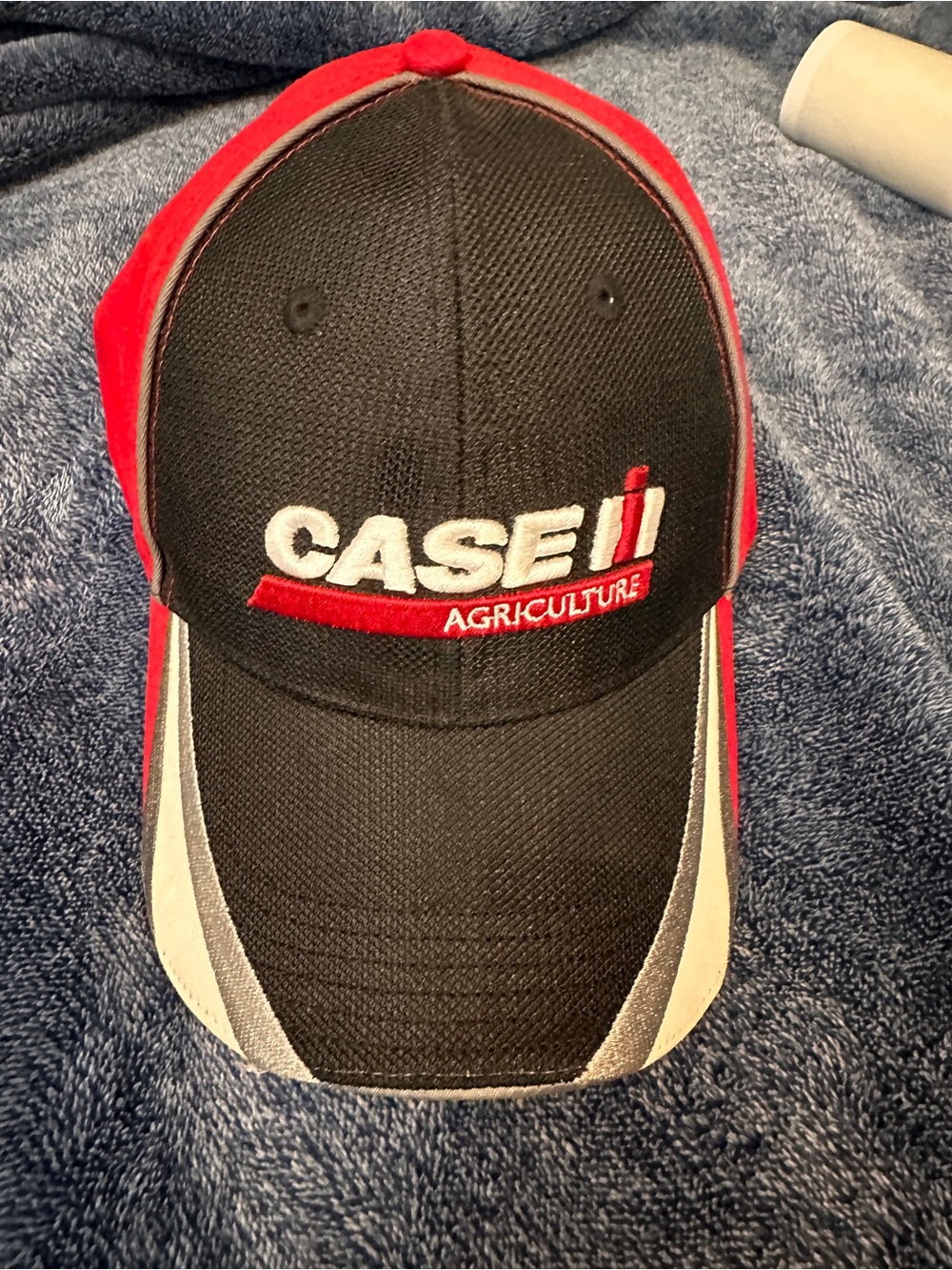 CASE IH Black and Red Embroidered Cap